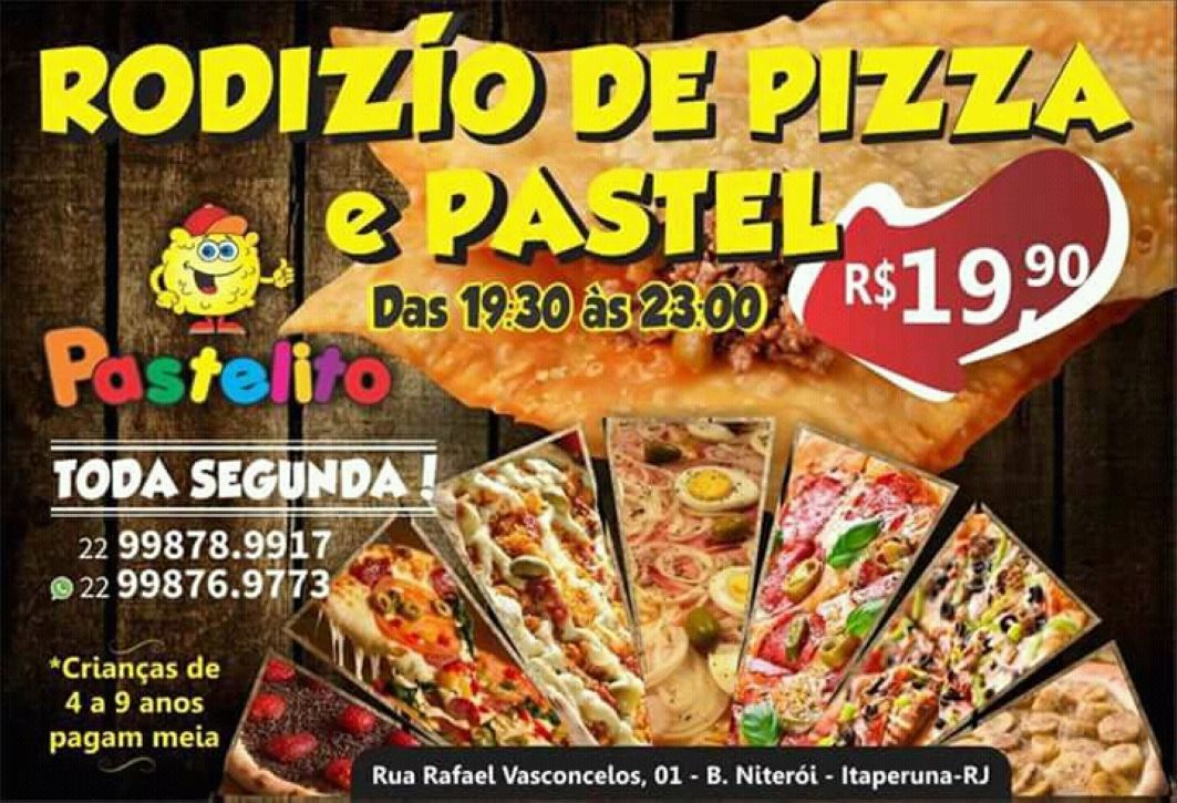 MELHOR PIZZA E PASTEL DA REGIÃO