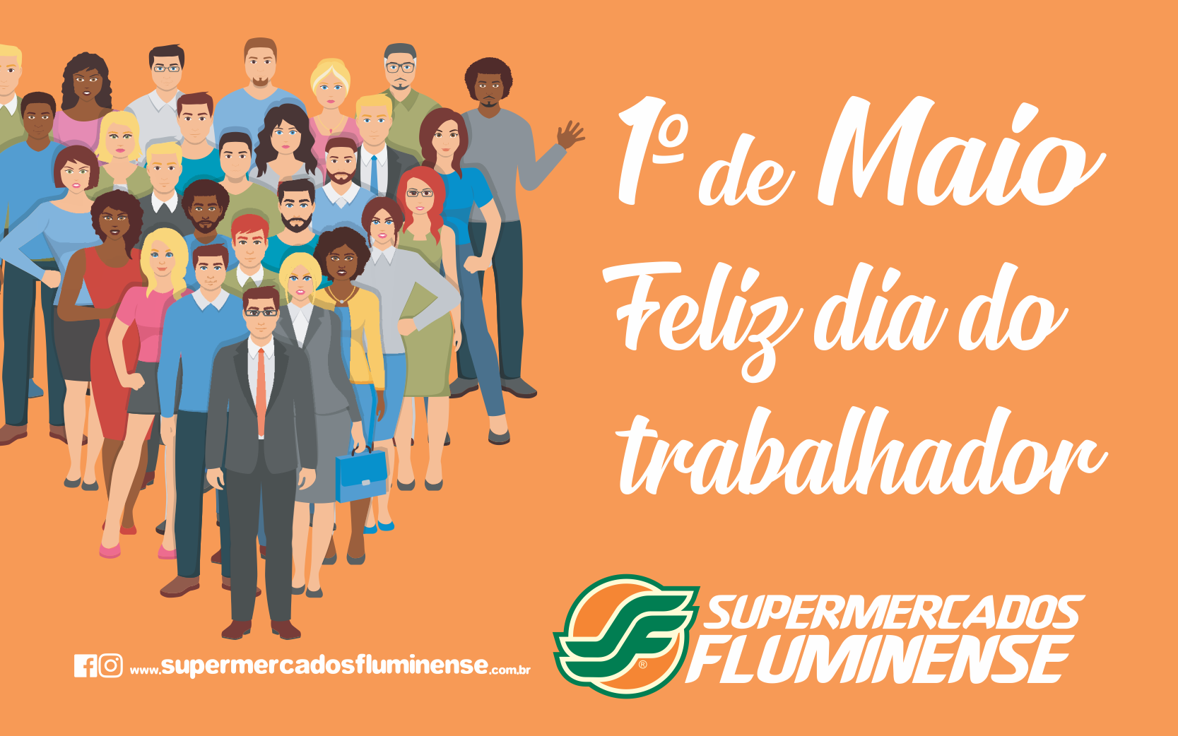 A Equipe Dos Supermercados Fluminense Deseja A Todos Um Feliz Dia Do Trabalhador Blog Do 3925